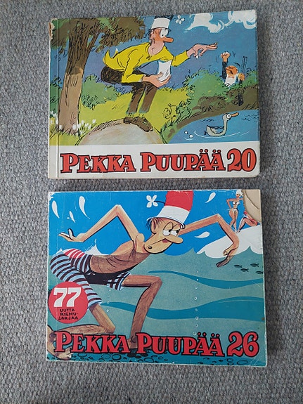 Pekka Puupää sarjakuvat