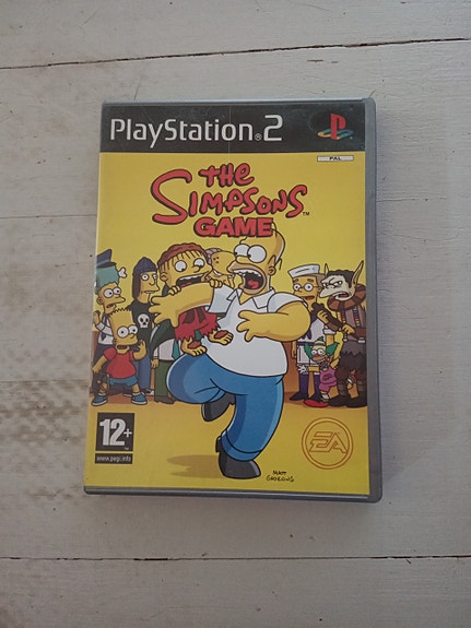 PlayStation 2 The Simpsons Game peli