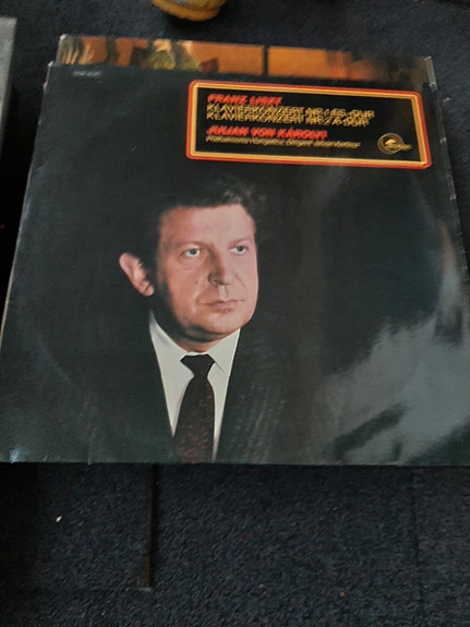 Franz Liszt LP-levy klassinen musiikki vinyyli