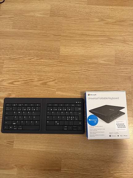Microsoft Universal Foldable Keyboard bluetooth-näppäimistö