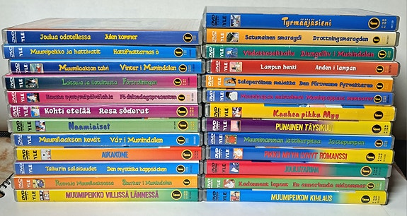 Muumi dvd setti
