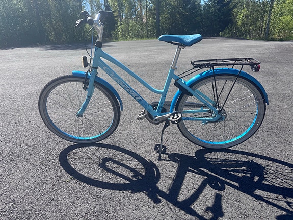 Crescent lasten polkupyörä 24" sininen