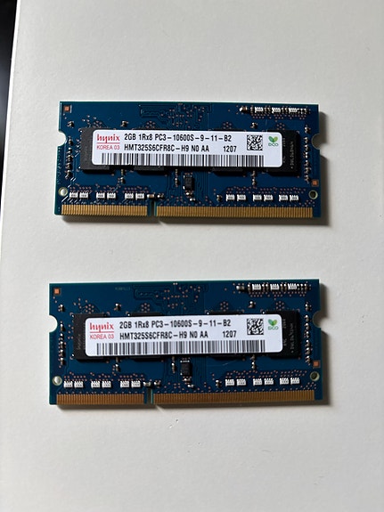 2 gigan DDR3 SO-DIMM