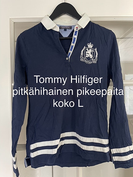 Tommy Hilfiger pitkähihainen pikeepaita