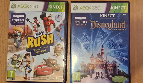 Xbox360 Kinect- Disney- pelisetti