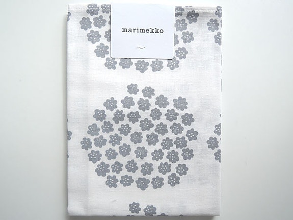 MARIMEKKO PUKETTI Keittiöpyyhe harmaa