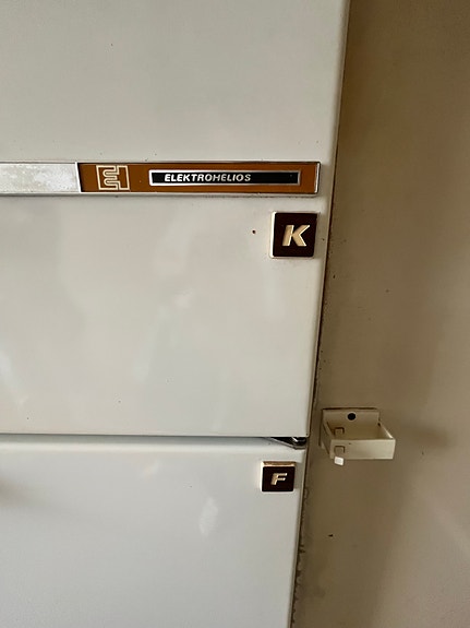 Elektrohelios retro jääkaappi