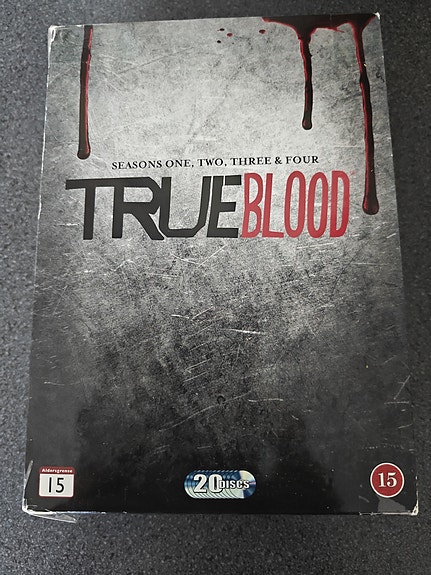 True Blood kaudet 1–4 DVD