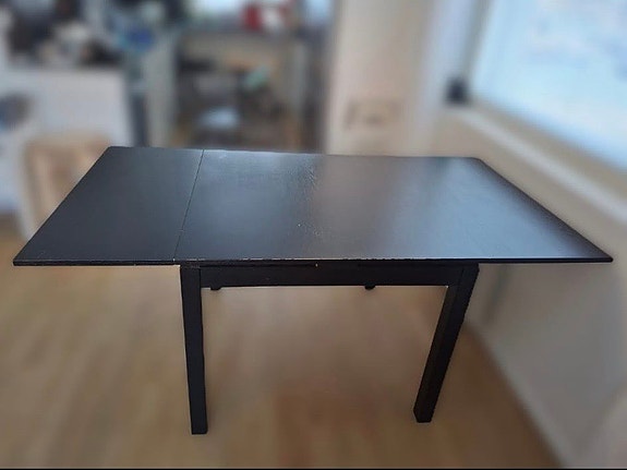 Ikea Bjursta jatkettava ruokapöytä