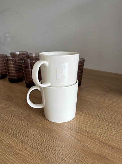 Iittala Teema valkoinen muki 2kpl