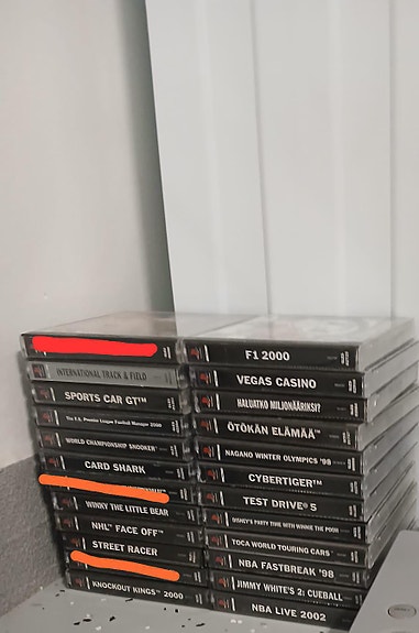 Playstation 1 pelejä