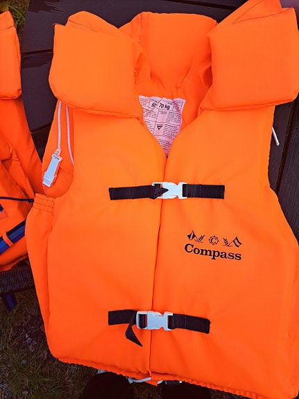 Compass ja Rukka pelastusliivit oranssi