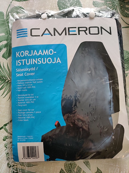 Istuinsuoja autoon 1 kpl