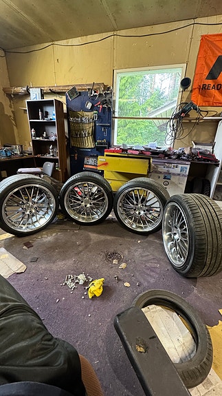 20” 5x120 lippavanteet bmw