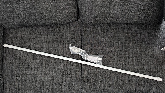 Kirsch Scala -verhotanko, 120-210 cm