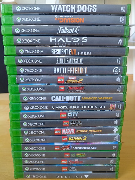 Xbox one pelejä