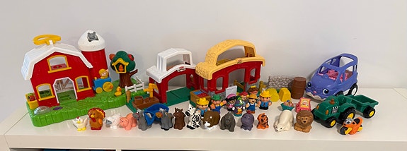 Fisher-Price Little People maatila ja eläinfiguurit