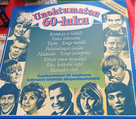 Kultainen 60- luku vinyylilevy kokoelma
