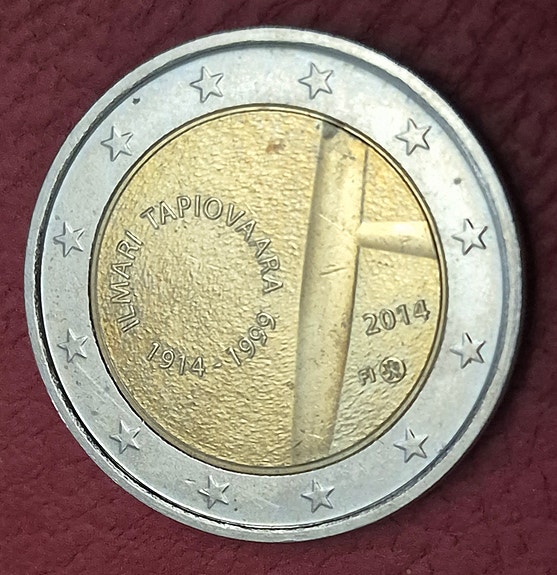 2 € erikoisraha 2014 Tove Jansson