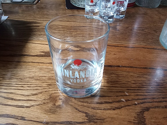 Finlandia Vodka juomalasi