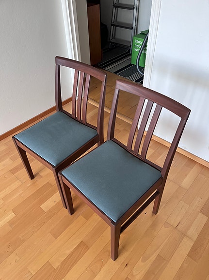 Teak-tuolit 2 kpl