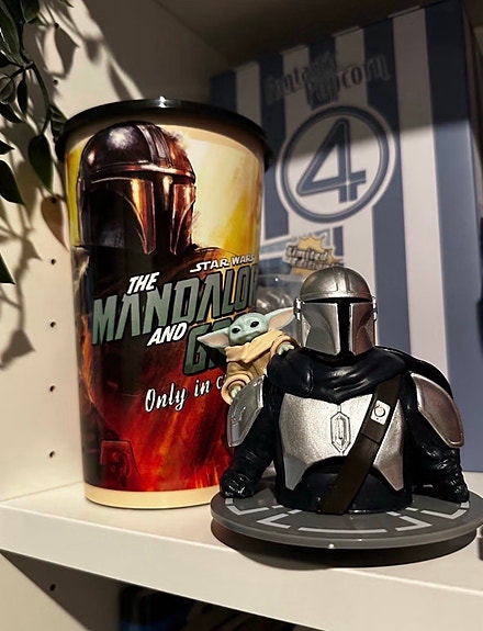 Star wars mandalorian muki & figuuri