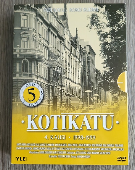 Kotikatu 4. kausi 1998-1999 5DVD