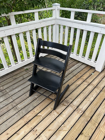 Stokke Tripp Trapp High Chair – Black (Newer Model / SN 3+)