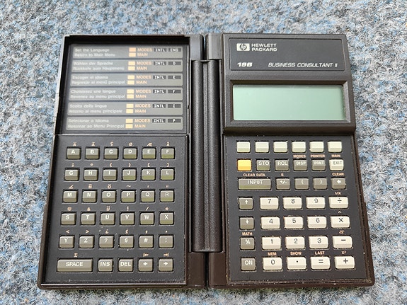 HP Vintage laskin