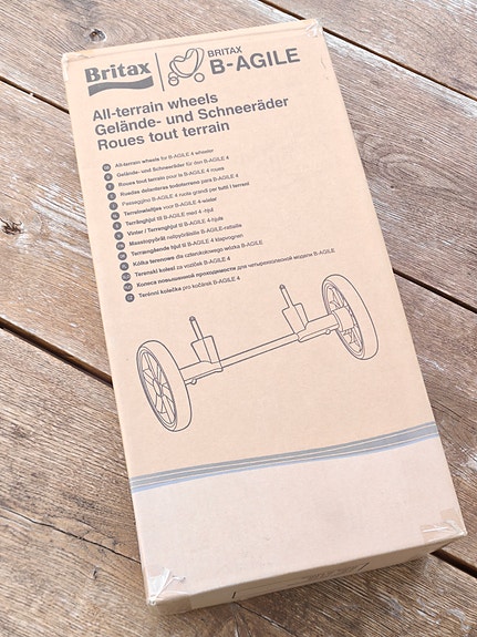 Britax all terrain -rattaiden maastopyörät
