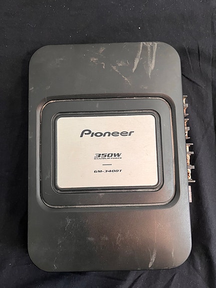 Pioneer GM-3400T autovahvistin 2-kanavainen 250W