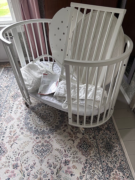 Stokke pinnasänky valkoinen