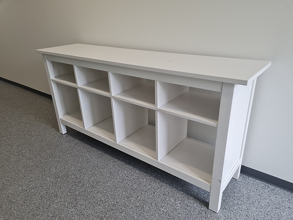 Valkoinen hyllykkö (HEMNES)