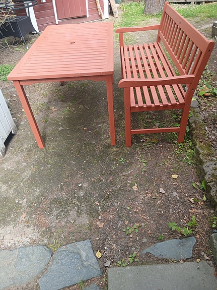 Askon classic garden  pöytä+ penkki