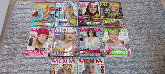 Myydään Moda-lehtiä