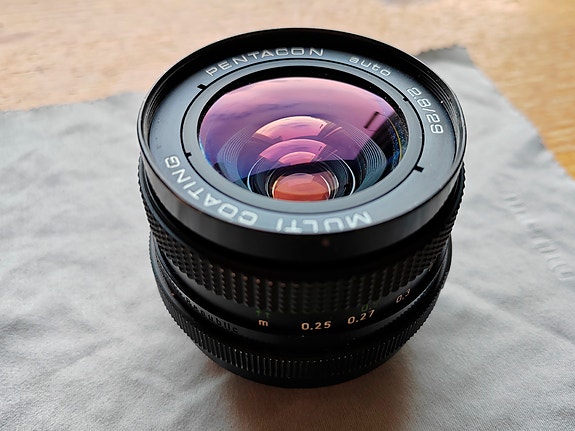 Pentacon Auto 29mm f/2.8 Multi Coating, M42