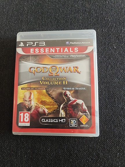 PS3 God of War Collection Volume II Essentials -peli