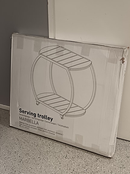Serving trolley MARBELLA