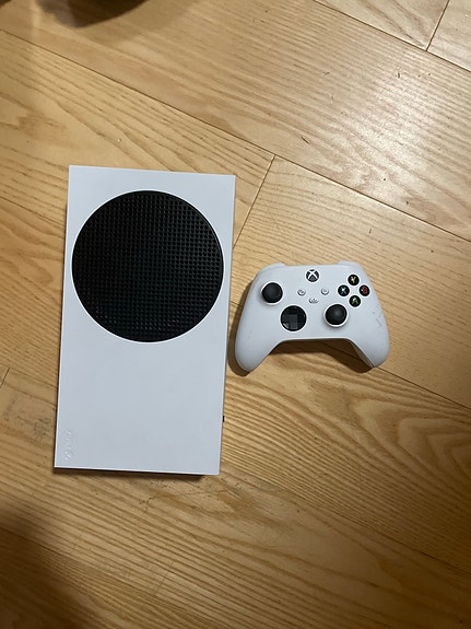 Xbox Series S pelikonsoli valkoinen