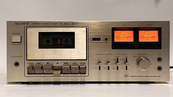 Sony - TC-186SD Kasettinauhuri-soitin