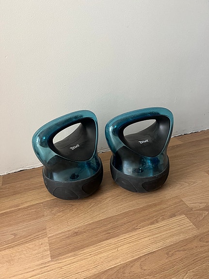 Kahvakuulat 2,5kg ja 5kg 2 kpl