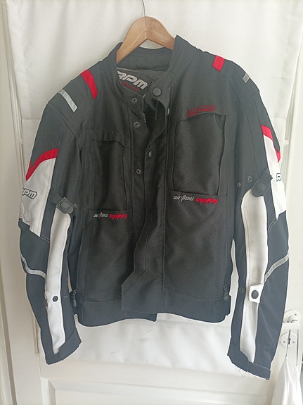 RPM Motowear ajotakki ja -housut L musta