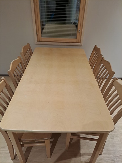 Liaksen koivu ruokailuryhmä