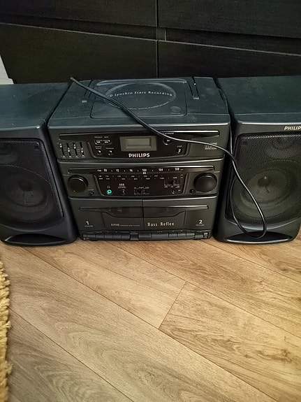 Philips radio, CD-ja kasettisoitin