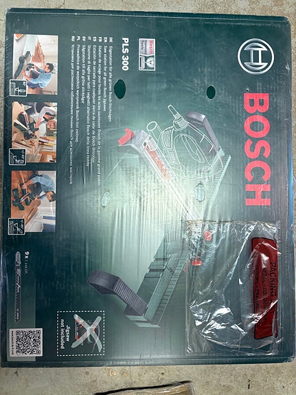 Bosch PLS 300 sahapöytä pistosahalle