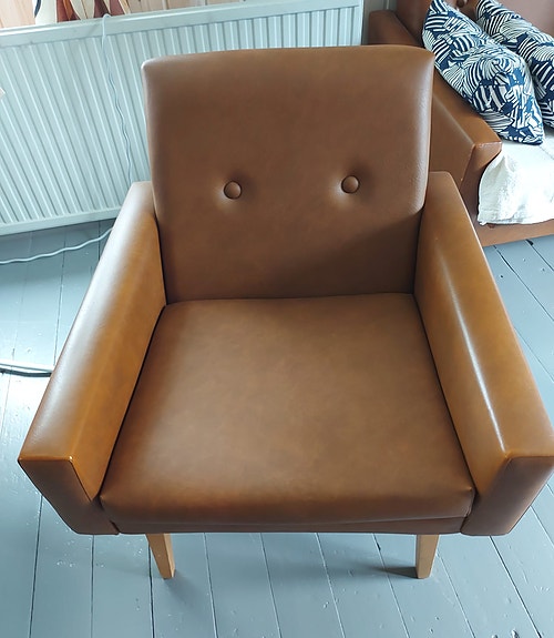 Vanhat nojatuolit 2 kpl