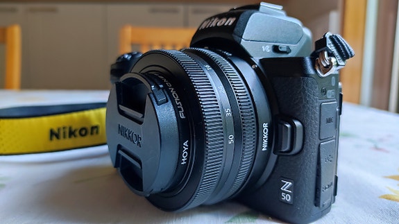 Nikon Z50 digikamera + Nikkor Z 16-50.