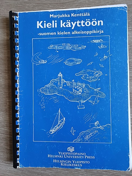 Kieli käyttöön Suomen kielen alkeisoppikirja