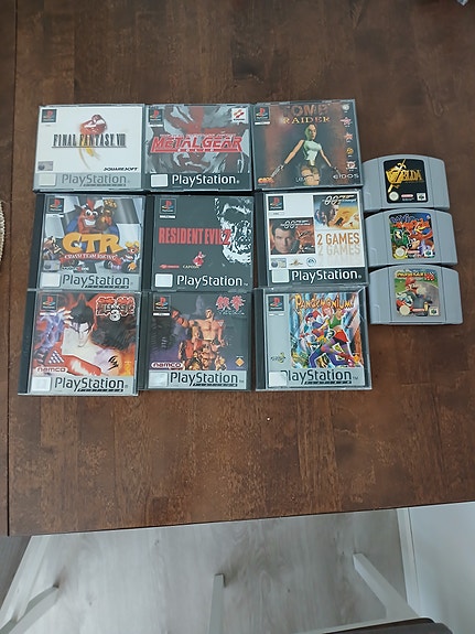 Legendaariset playstation 1 ja nintendo 64 pelit