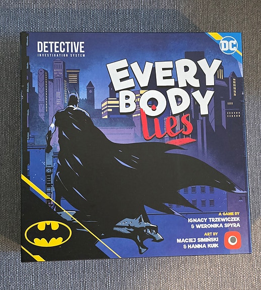 DC Batman everybody lies lautapeli